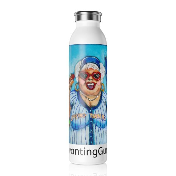 Water Bottle - Vibrant Gurt Design for Spring Training  Hydration