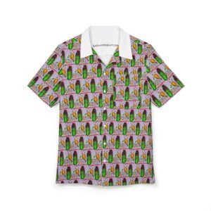 Pickleball Queen Hawaiian shirt Front view