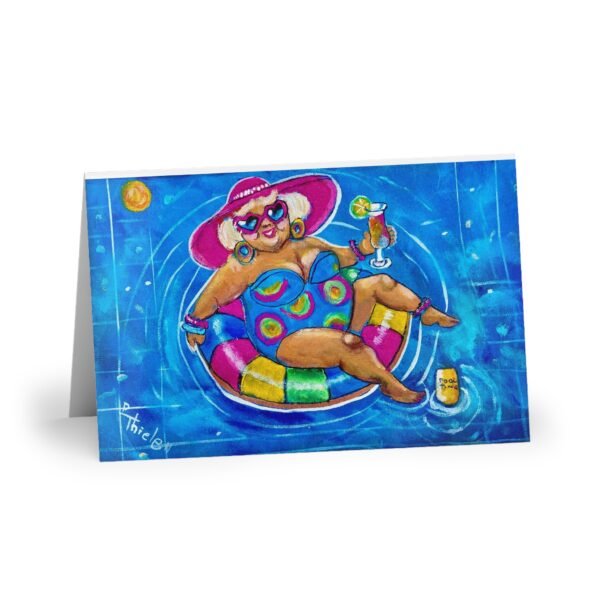 Greeting Cards - Go Gallivanting with Gurt, Pool Time Adventure Tales, 10-pcs