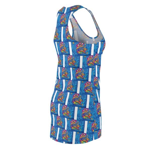 Pool Time with Gallivanting Gurt  Women's Cut & Sew Racerback Dress (AOP) - Image 4