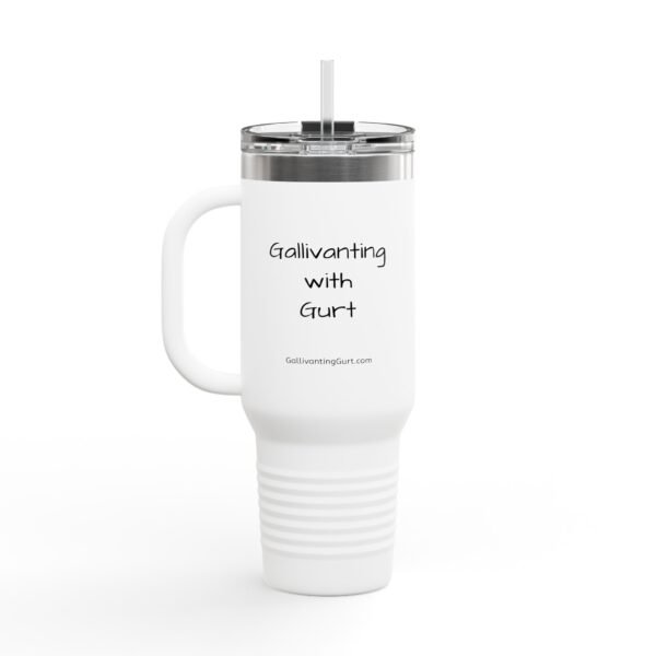Summer Pickleball Queen Insulated Travel Mug 40oz - Big Dill Design - Image 2