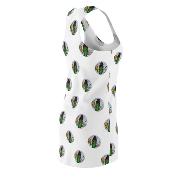 Colorful Pickleball Queen Racerback Dress - Fun Summer Fashion - Image 4