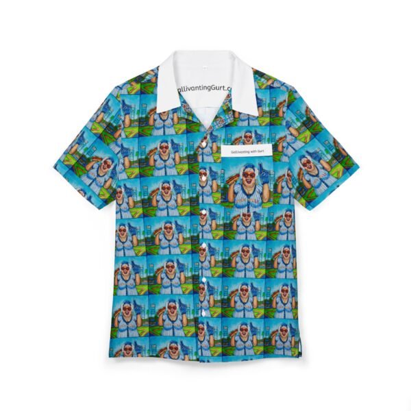 Hawaiian Shirt - Gurt Goes to Spring Training