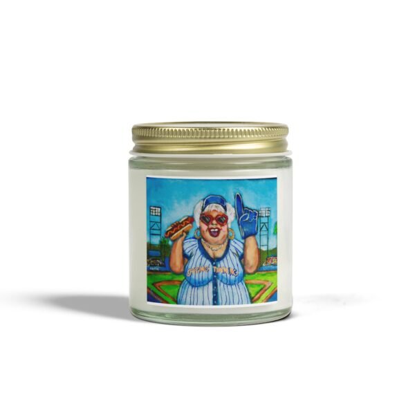 Candle, Gurt Goes to Spring Training, Coconut Apricot Wax