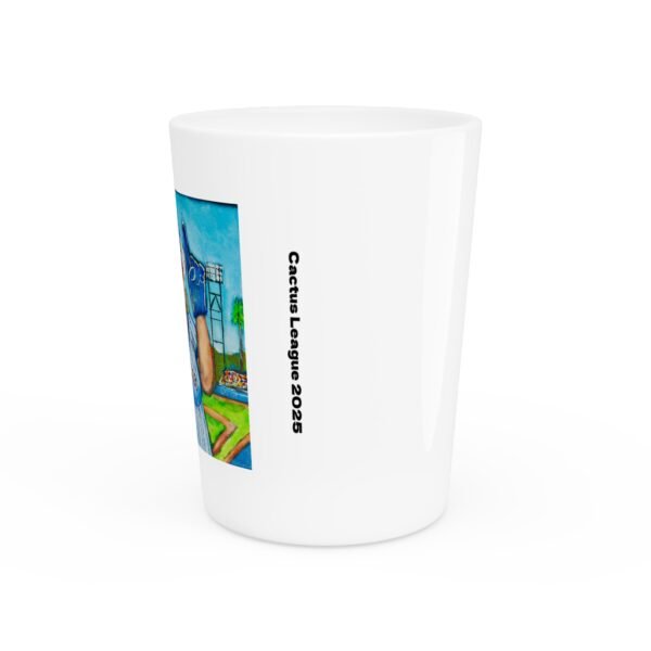 Fun Baseball Shot Glass - 'Gallivanting with Gurt' Design Spring Training Cactus League 2025 - Image 3