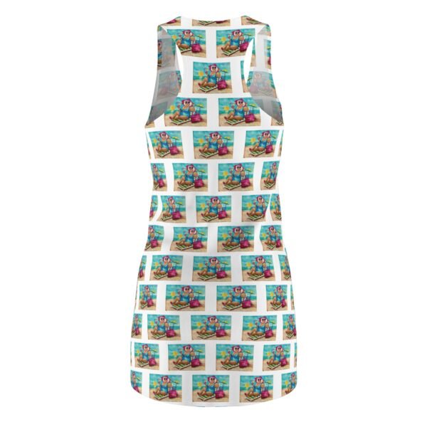 Gallivanting Gurt at the Beach Women's Cut & Sew Racerback Dress (AOP) - Image 2