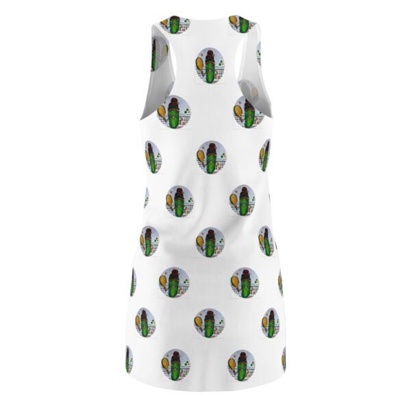 Colorful Pickleball Queen Racerback Dress - Fun Summer Fashion - Image 2