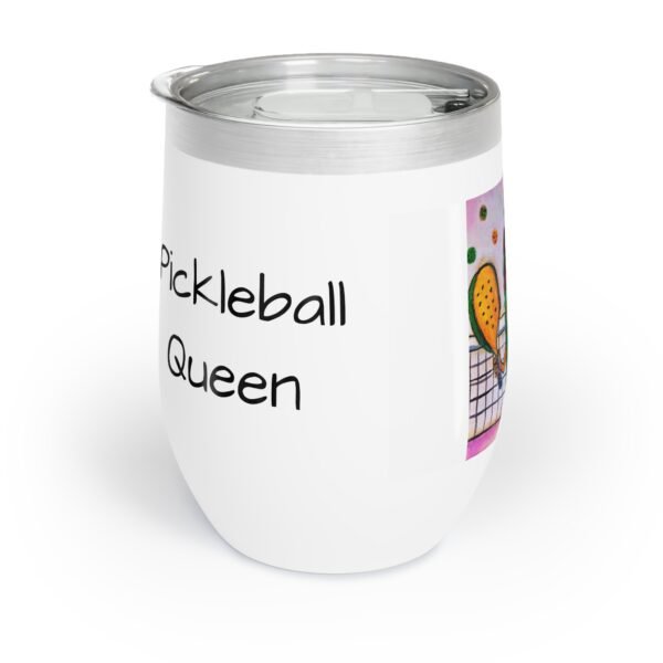 Wine Tumbler - The Pickleball Queen - Image 2