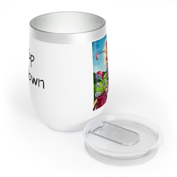 Golfing Gurt - Tee it up and Wine down.  Wine Tumbler | Perfect for Parties & Outdoor Events - Image 3