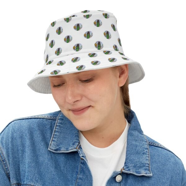 Pickleball Queen Colorful Retro Summer Bucket Hat - Fun on and off the court - Image 2