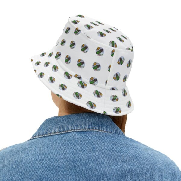 Pickleball Queen Colorful Retro Summer Bucket Hat - Fun on and off the court - Image 3