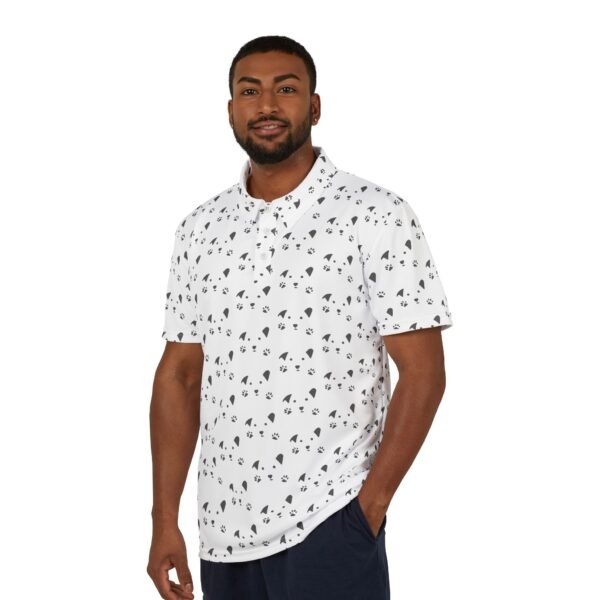 Gud Dog Print Polo Shirt - Image 2