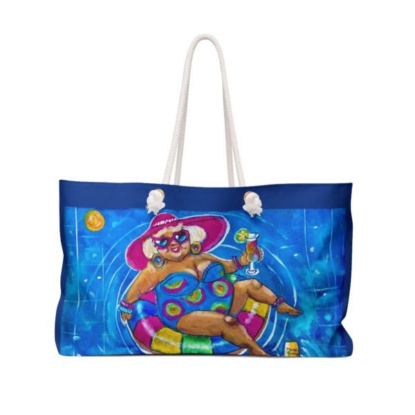 Gurt at the Pool Vibrant Beach Weekender Bag - Fun Summer Vibes for Travel & Leisure