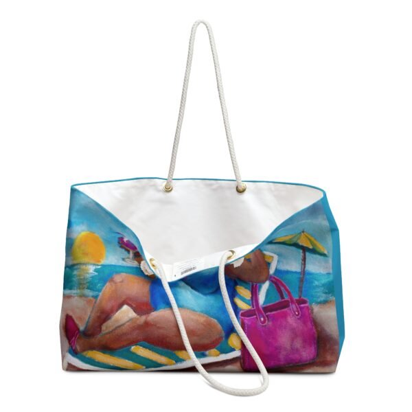 Gurt at the Beach Vibrant Beach Weekender Bag - Fun Summer Vibes for Travel & Leisure - Image 2