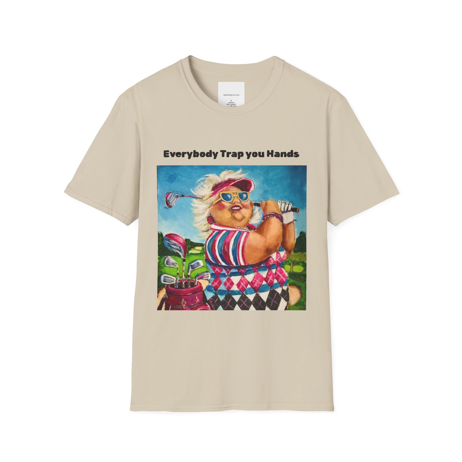 Everybody Trap your Hands - Unisex T-Shirt - Gallivanting with Gurt Collection. - Image 5