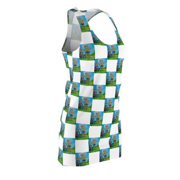 Trudy Golfling Colorful Ice Cream Cone Racerback Dress - Fun Summer Fashion - Image 3