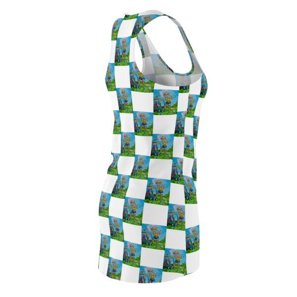 Trudy Golfling Colorful Ice Cream Cone Racerback Dress - Fun Summer Fashion - Image 4