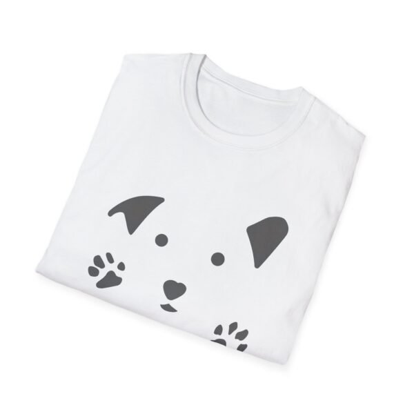 Happy Dogs Unisex Softstyle T-Shirt - Support the Gud Ark - Image 4