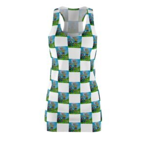 Trudy Golfling Colorful Ice Cream Cone Racerback Dress - Fun Summer Fashion