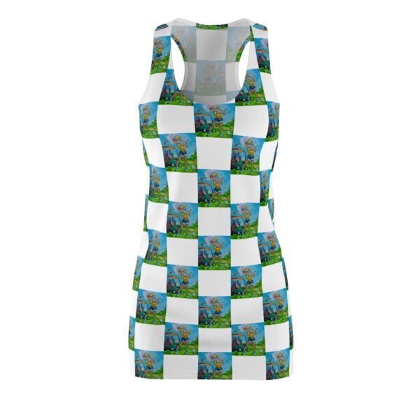 Trudy Golfling Colorful Ice Cream Cone Racerback Dress - Fun Summer Fashion