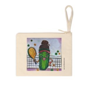 Pickleball Accessory Zipper Pouch - Fun & Functional for Pickleball Lovers