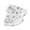 Gallivanting Gurt Poly Scarf - Stylish Pet Lover Accessory with Paw Prints - Image 5