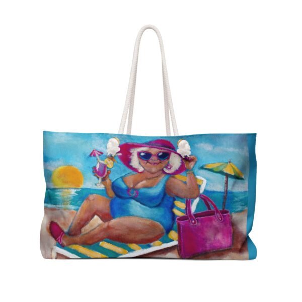 Gurt at the Beach Vibrant Beach Weekender Bag - Fun Summer Vibes for Travel & Leisure