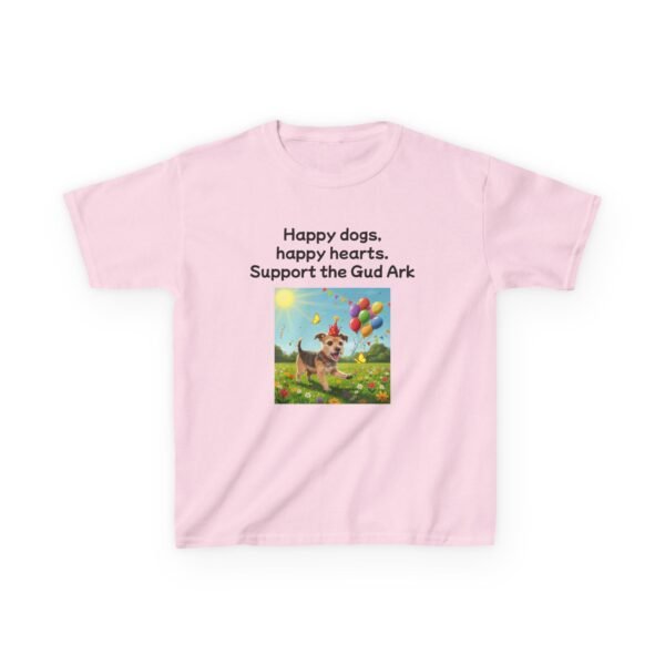 Kids Heavy Cotton™ Tee - Support the Gud Ark with Happy Dogs Design - Image 10