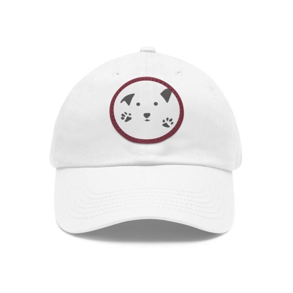 Cute Dog Dad Hat with Leather Patch - Adjustable Pet Lover Cap. The Gud Dog Line - Image 9