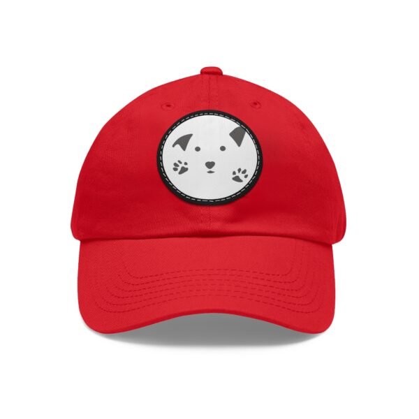 Cute Dog Dad Hat with Leather Patch - Adjustable Pet Lover Cap. The Gud Dog Line - Image 13