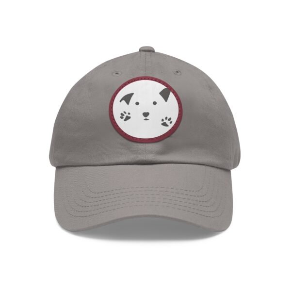 Cute Dog Dad Hat with Leather Patch - Adjustable Pet Lover Cap. The Gud Dog Line - Image 81