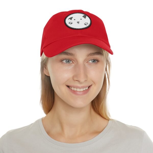 Cute Dog Dad Hat with Leather Patch - Adjustable Pet Lover Cap. The Gud Dog Line - Image 16
