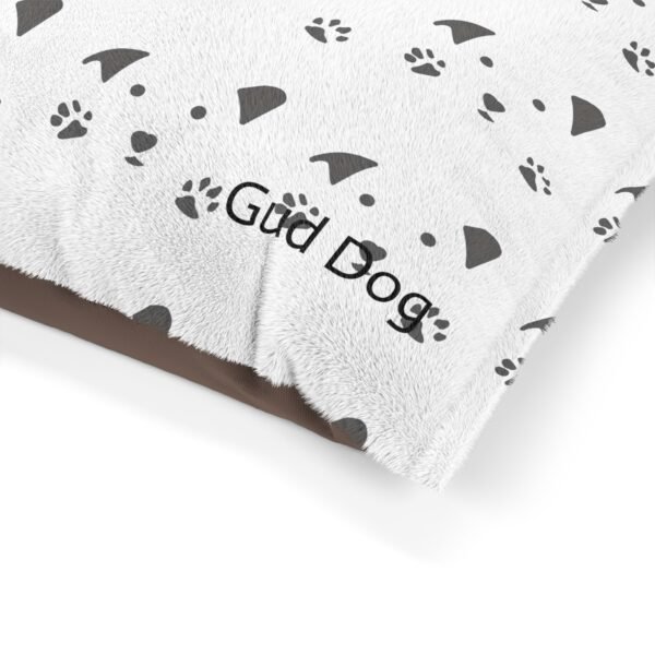 Gud Dog - Cozy Dog Bed with Paw Print Design - Perfect for Pet Lovers - Image 5