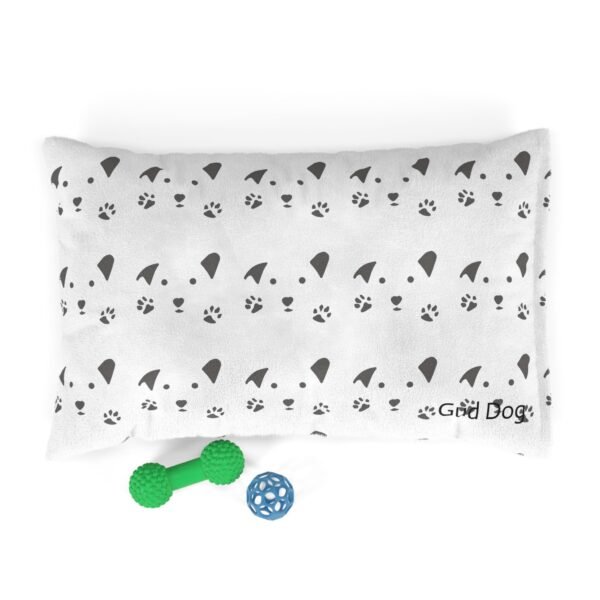 Gud Dog - Cozy Dog Bed with Paw Print Design - Perfect for Pet Lovers - Image 4