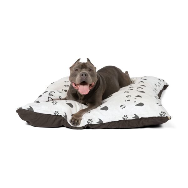 Gud Dog - Cozy Dog Bed with Paw Print Design - Perfect for Pet Lovers - Image 3
