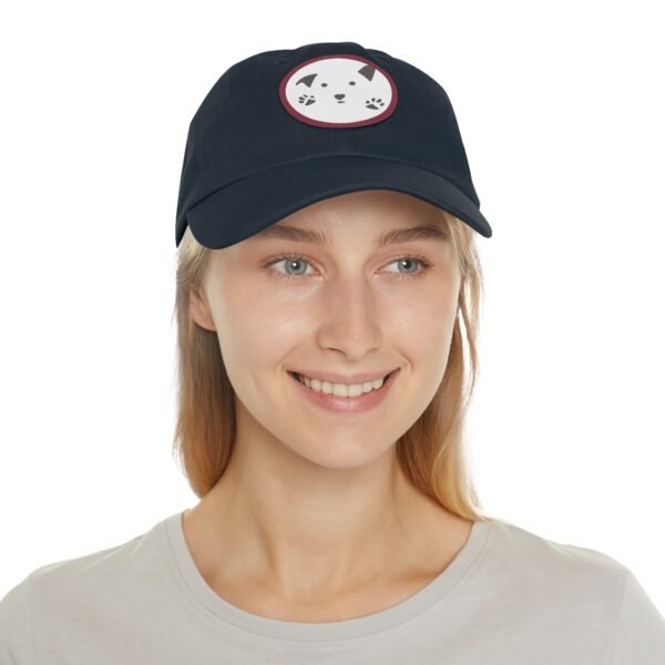 Cute Dog Dad Hat with Leather Patch - Adjustable Pet Lover Cap. The Gud Dog Line - Image 52