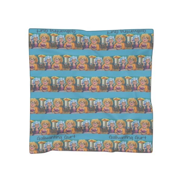 Partners in Wine Gallivanting Gurt Poly Scarf - Stylish for the Partners in Wine