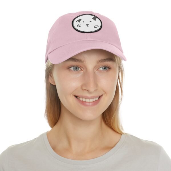 Cute Dog Dad Hat with Leather Patch - Adjustable Pet Lover Cap. The Gud Dog Line - Image 56