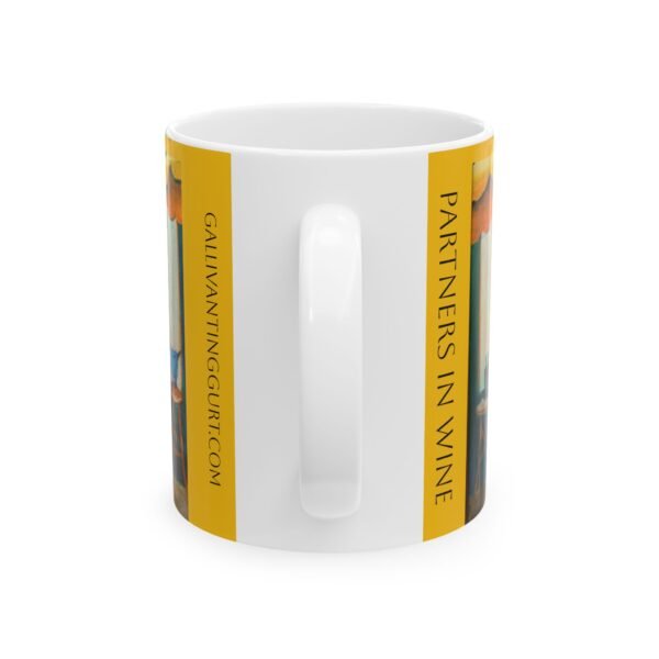 Partners in Wine ~ Fun & Quirky Ceramic Mug - Image 2