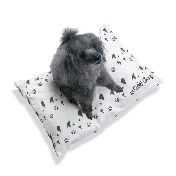 Gud Dog - Cozy Dog Bed with Paw Print Design - Perfect for Pet Lovers - Image 6