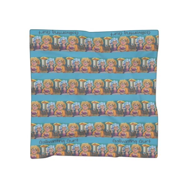 Partners in Wine Gallivanting Gurt Poly Scarf - Stylish for the Partners in Wine - Image 4