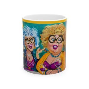 Partners in Wine ~ Fun & Quirky Ceramic Mug