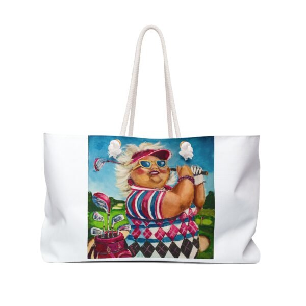 Weekender Bag - Gallivanting Gurt Golfing Whimsical Travel Tote