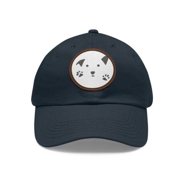 Cute Dog Dad Hat with Leather Patch - Adjustable Pet Lover Cap. The Gud Dog Line - Image 45