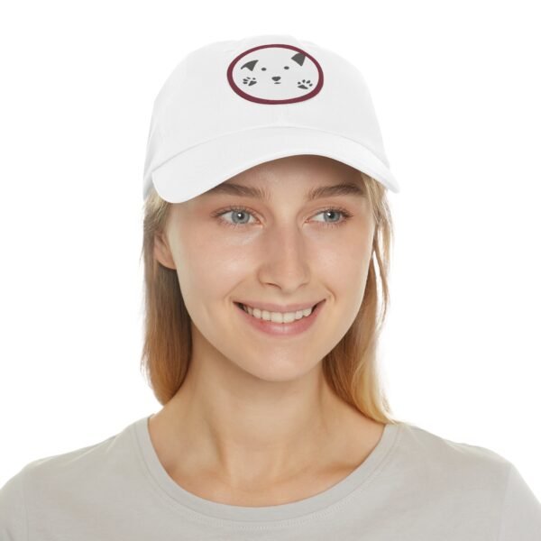 Cute Dog Dad Hat with Leather Patch - Adjustable Pet Lover Cap. The Gud Dog Line - Image 12