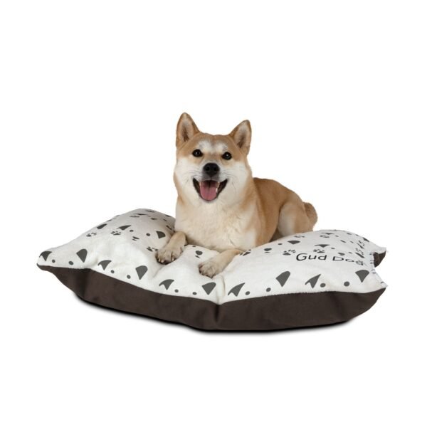 Gud Dog - Cozy Dog Bed with Paw Print Design - Perfect for Pet Lovers - Image 9