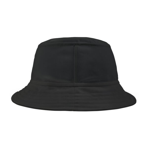 Black Cat Colorful Retro Summer Bucket Hat - - Image 6