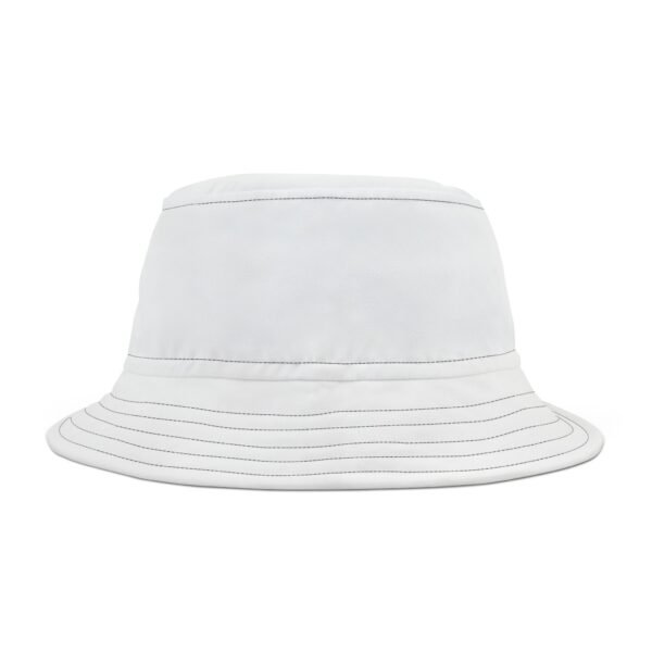 White  Cat  Colorful Retro Summer Bucket Hat - - Image 7