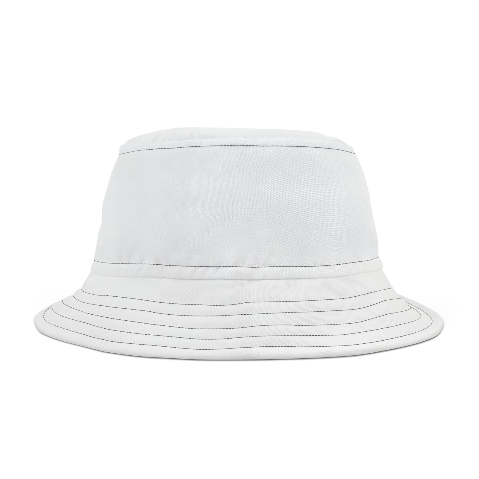 White  Cat  Colorful Retro Summer Bucket Hat - - Image 7