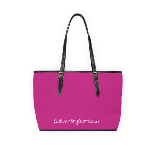 Partners in Wine on Pink Chic PU Leather Shoulder Bag - Partners in Wine - Image 5